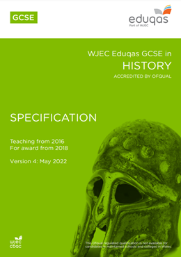 GCSE History Spec cover