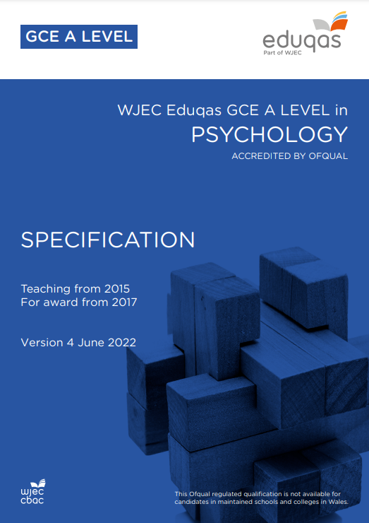 Grade Boundaries for A Level Psychology, Psychology