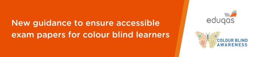 New guidance to ensure accessible exam papers for colour blind learners