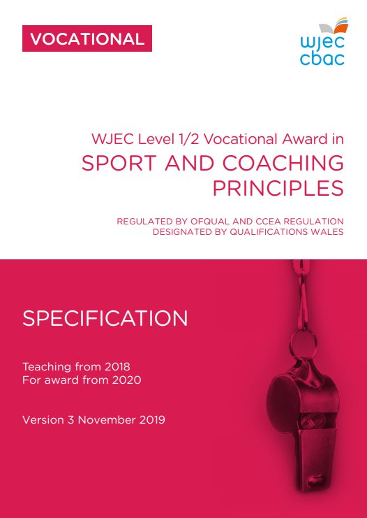 Level 1/2 Sport And Coaching Principles